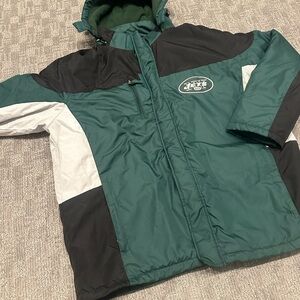 New York Jets NFL Hooded Puffer Jacket XL